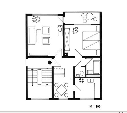 Ruhig gelegene 2-Zimmer-Wohnung in Fritzlar - Photo 1