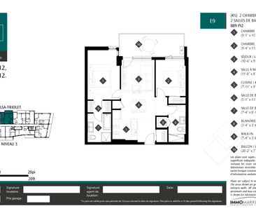 Appartements de luxe4½ à louer - Photo 1