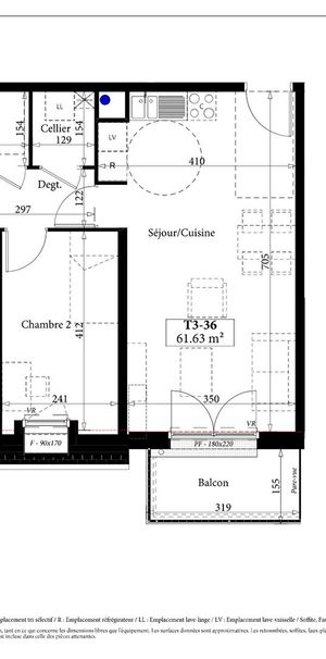 Location Appartement 3 pièces 62m² BOURG ACHARD 27310 - Photo 2