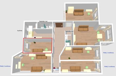 Aleja Piastów 3 – pokój w Centrum Szczecina - Фото 2