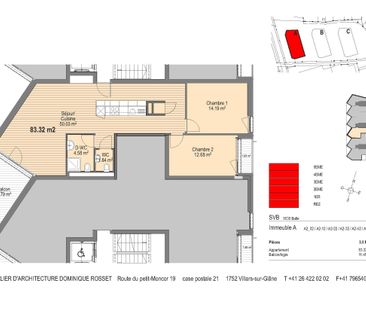 Magnificent 3.5-room apartment, approx. 83 m2, with view of the Moléso - Photo 5