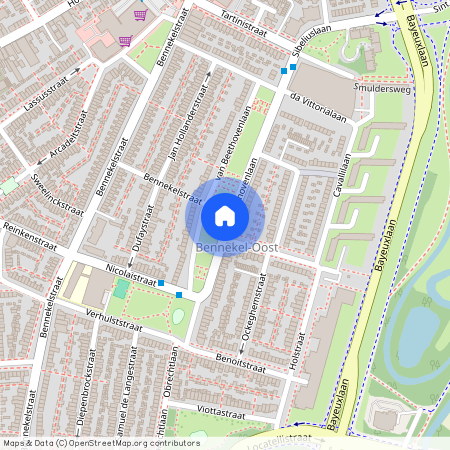 Bennekel-Oost, 5654 EB, van Beethovenlaan, Eindhoven