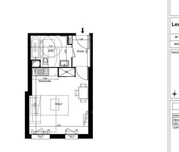 Appartement à louer 1 pièce 28.43m² - Photo 1