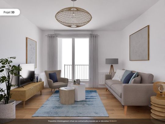 location Appartement T3 DE 66m² À BOBIGNY - Photo 1