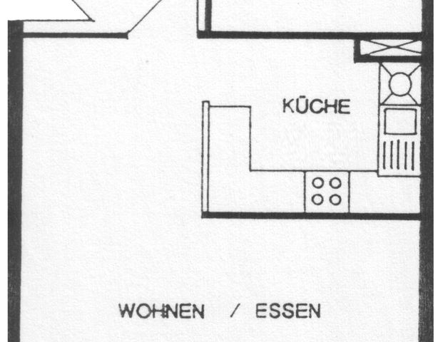 2-Raum-Wohnung, 65,9 m² mit Balkon und Fußbodenheizung im Grünen. - Foto 1