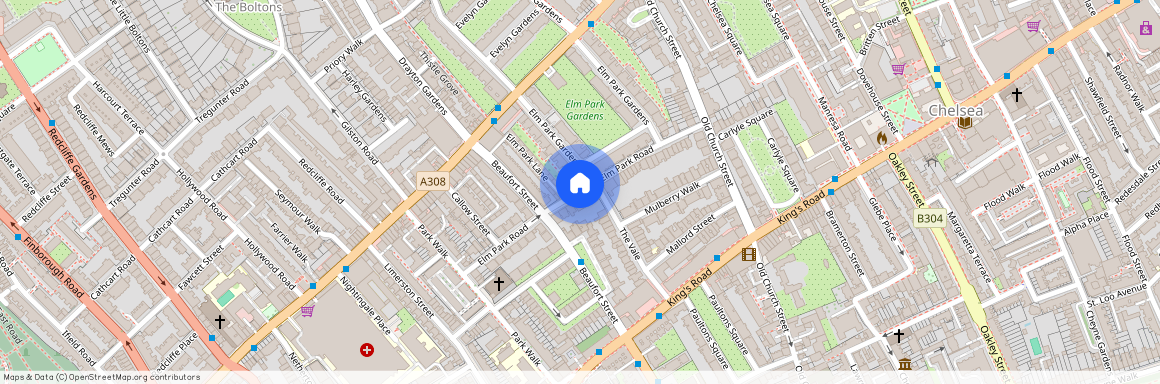 Elm Park Road, Kensington and Chelsea, London, SW3