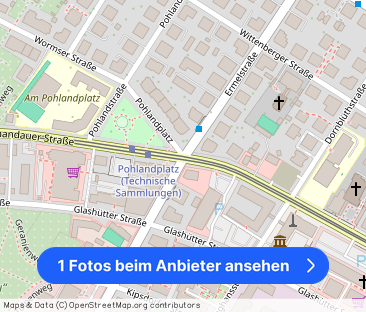 (EF1118_M) Dresden: Blasewitz, möblierte 2-Zimmer-Wohnung mit Dusch... - Foto 1