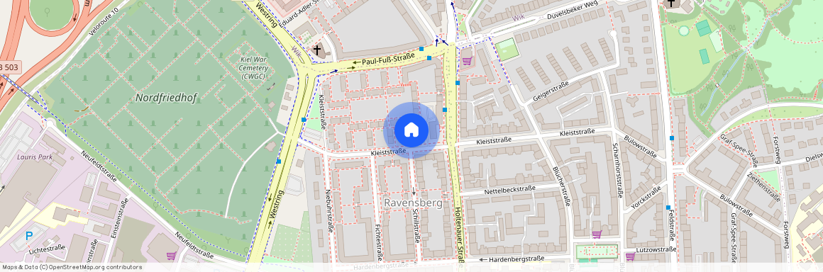 Kleiststr. 32, 24118, Kiel Ot Ravensberg