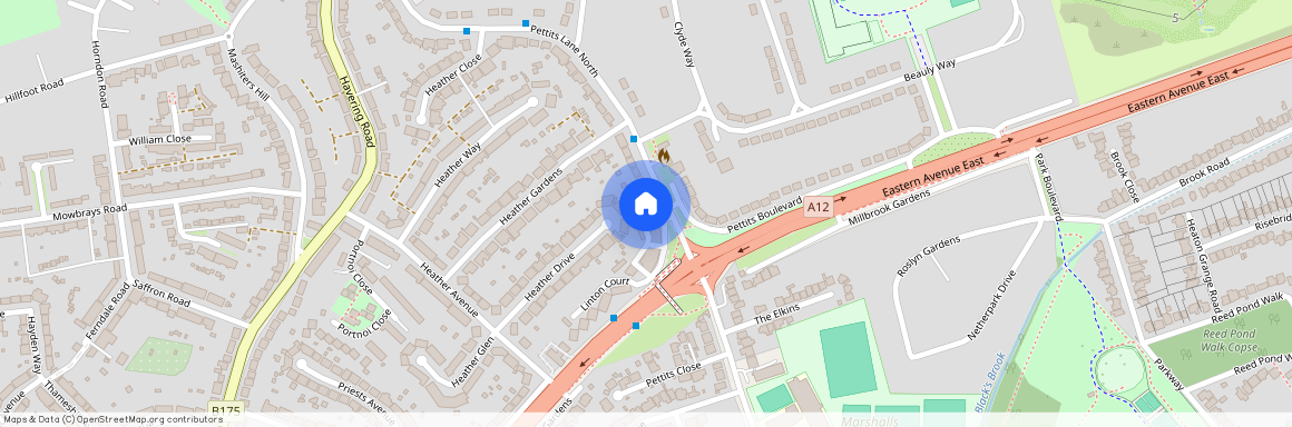 Pettits Lane North, Romford, London, RM1