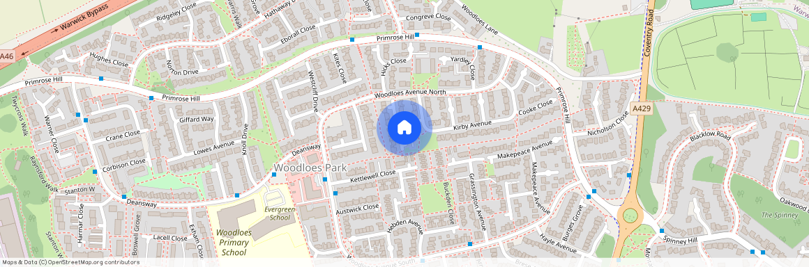 Cowper Close Woodloes Park