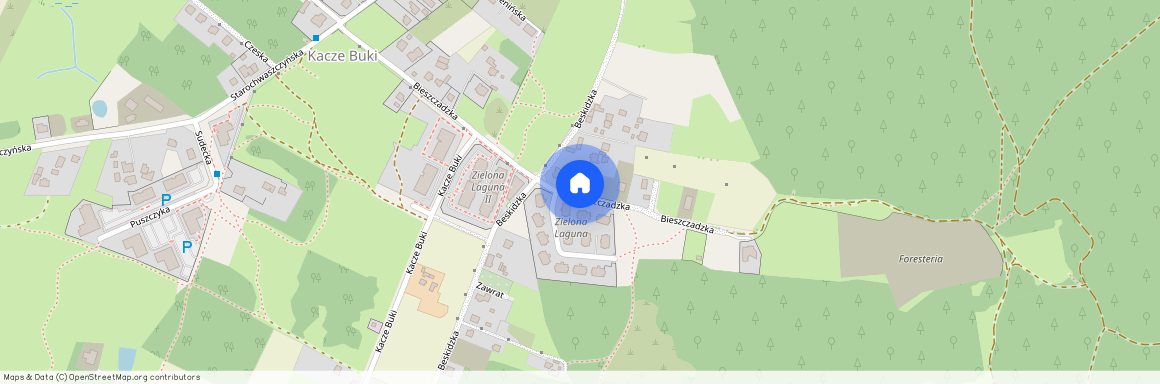 ul. Bieszczadzka, Wielki Kack, Gdynia, pomorskie