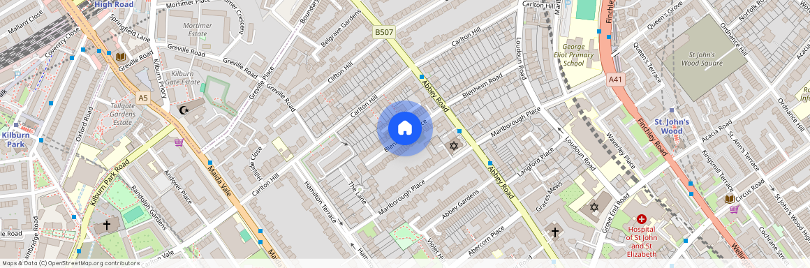 Blenheim Terrace, St Johns Wood, London