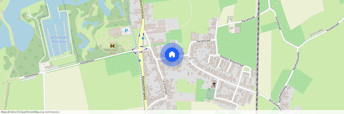 Dorpsstraat, Oost-Maarland