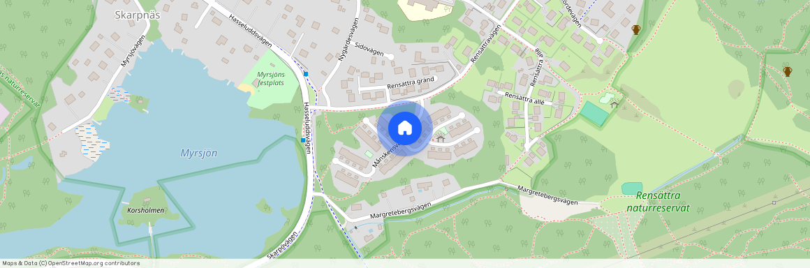 Månskensvägen, Saltsjö-Boo