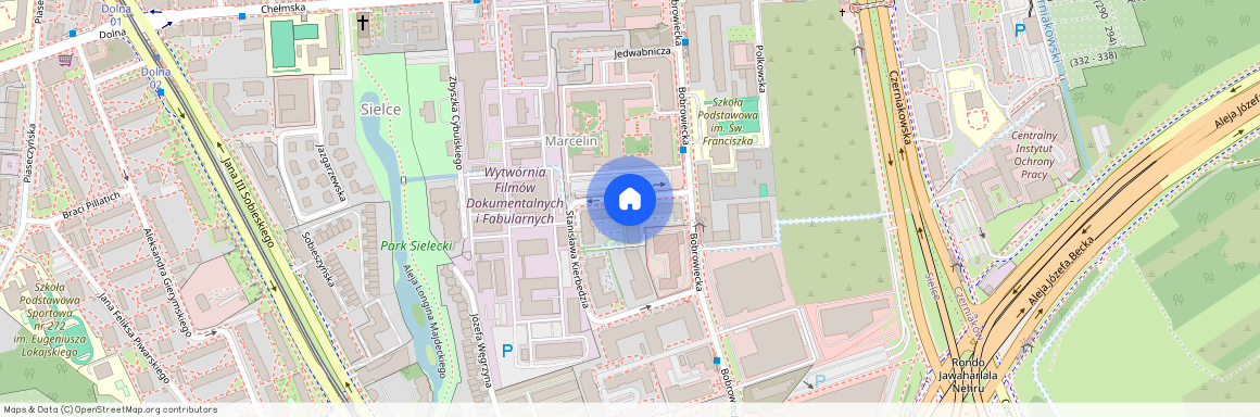 ul.S. Kierbedzia, Sielce, Mokotów, Warszawa, mazowieckie