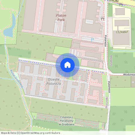 ul. Chodzonego, Wyczółki, Ursynów, Warszawa, mazowieckie