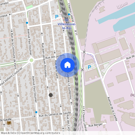 Rue Eugénie le Guillernic, Francja, Villeneuve-Le-Roi