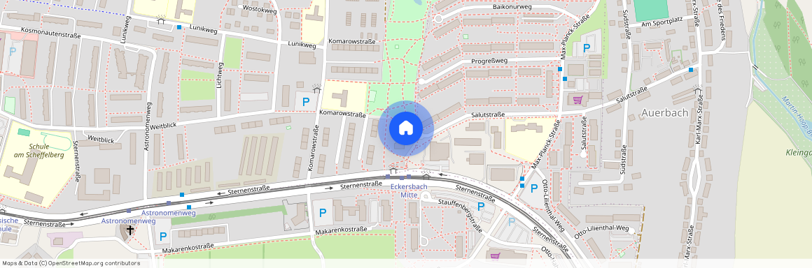 3. Etage, Salutstraße 1, Eckersbach E5-1, Zwickau