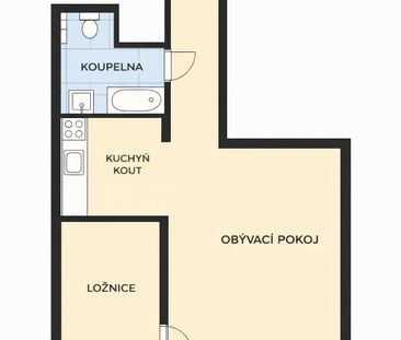 Pronájem bytu 2+kk 46 m², Nové sady 586, Brno - Photo 5
