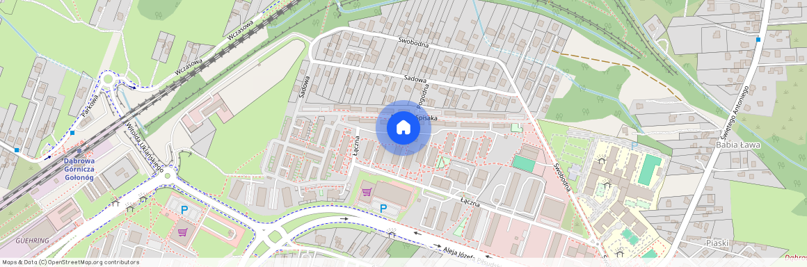 ul. Michała Spisaka, Tworzeń, Gołonóg Wschodni, Dąbrowa Górnicza, śląskie