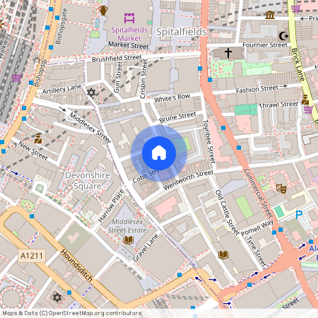 St Clements House, 11 Leyden Street, E1