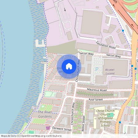 Poldo House, 24 Enderby Wharf, Cable Walk, Greenwich, SE10