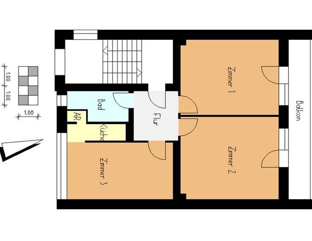 DOGEWO21- Großzügig wohnen auf zwei Zimmern - Foto 1