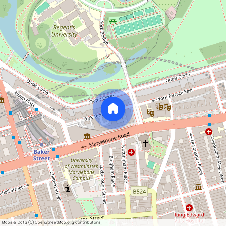 Nottingham Terrace, Marylebone, London, NW1 4QD