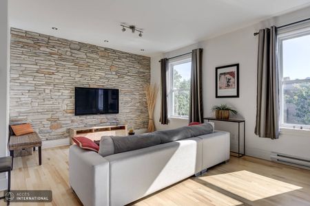Furnished apartment for rent in Plateau Mont-Royal | Acces International - Photo 4