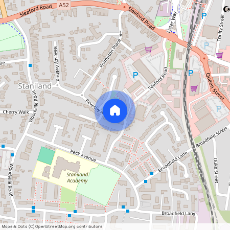 St Botolph`s Crescent, Boston