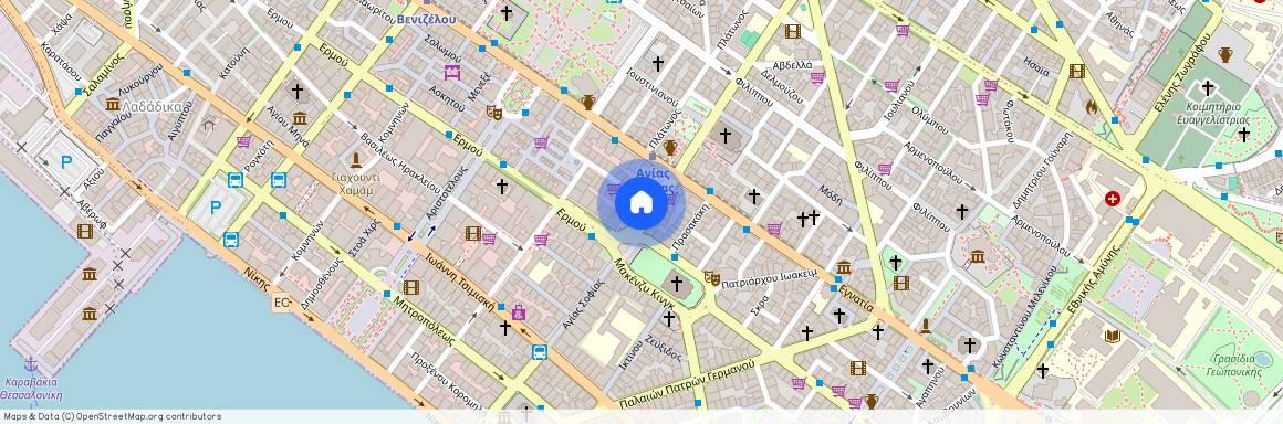 Αγίας Σοφίας 35 (54623), Αριστοτέλους - Ιστορικό Κέντρο (Κέντρο Θεσσαλονίκης)