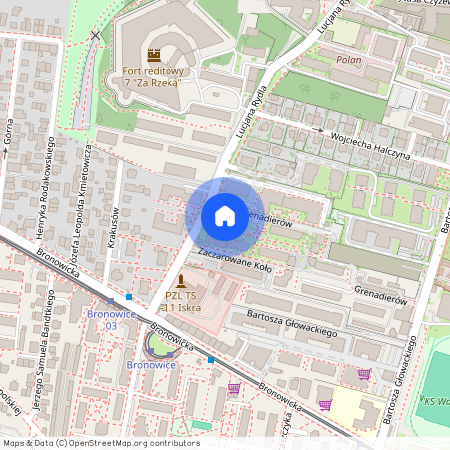 ul. Lucjana Rydla, Bronowice, Bronowice, Kraków, małopolskie