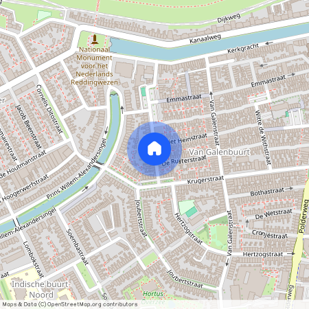 Van Galenbuurt, 1782 RA, Van Speykstraat, Den Helder