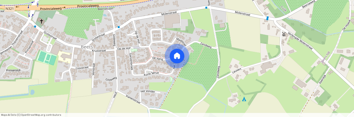 Het Spoor 8, Beers kern, 5437BR