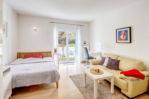 Nicely furnished garden apartment in Haidhausen - Photo 1