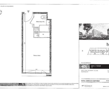 Location Appartement 1 pièce 20m² LYON 7ème - Photo 3