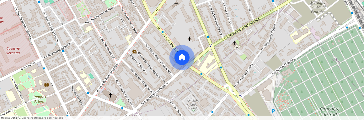 298 RUE JEANNE D'ARC, Leclerc Sud Saurupt Clemenceau, Nancy