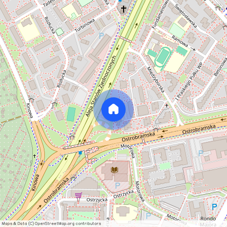 al. Aleja Stanów Zjednoczonych, Grochów, Praga-Południe, Warszawa, mazowieckie