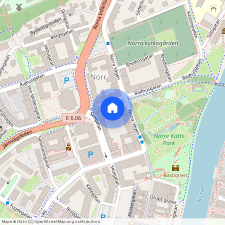 Badhusgatan 5, Halmstad