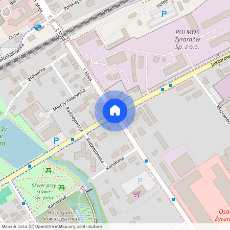 ul. Chabrowa, Żyrardów, żyrardowski, mazowieckie