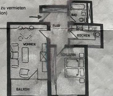 Nachmieter zu sofort gesucht ! - Photo 1