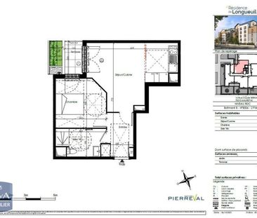 Appartement 2 Pièces 43 m² - Photo 1