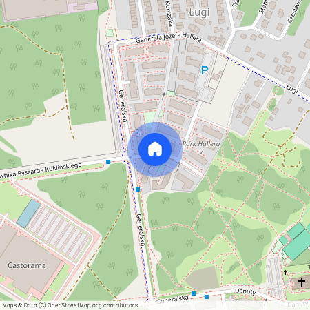 ul. gen. Augusta Emila Fieldorfa, Otwock, otwocki, mazowieckie