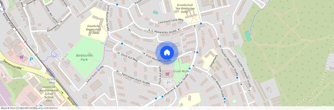 Erich-Mühsam-Straße 14c, 07546 Thüringen - Gera