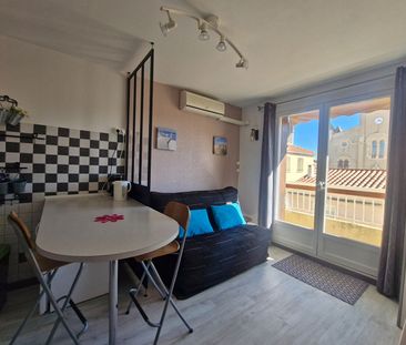 A LOUER T2 MEUBLE AVEC BALCON PORT LA NOUVELLE - Photo 5