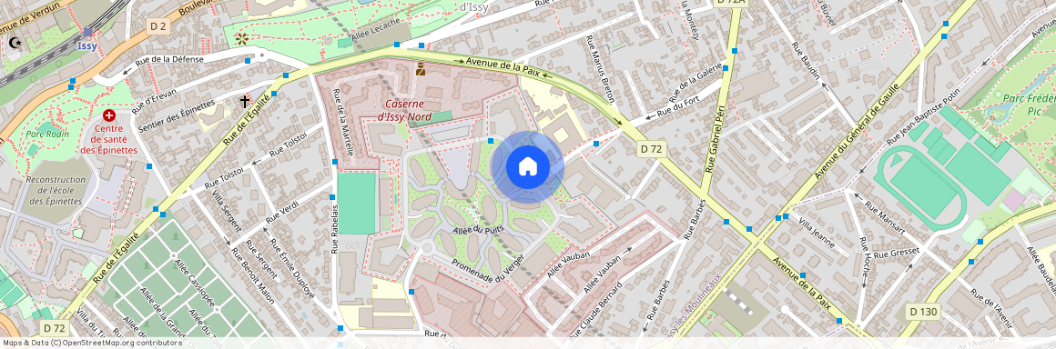 Promenade du Verger, Francja, Issy-Les-Moulineaux