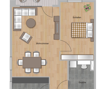 Gemütliche Erdgeschosswohnung ab Neujahr frei - Foto 1 | Rentumo