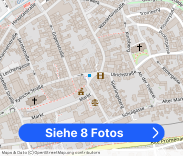 2- RW in Sangerhausen mit Terrasse, Kornmarkt - Foto 1