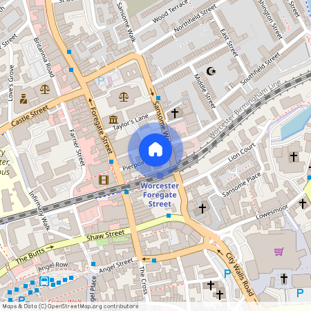 Sansome Walk, Worcester, Worcestershire, WR1