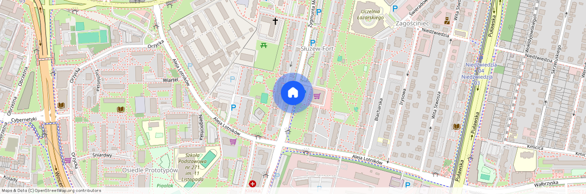 Mokotów, Zygmunta Modzelewskiego, Warszawa